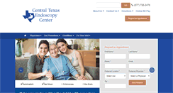 Desktop Screenshot of centraltexasendoscopy.com